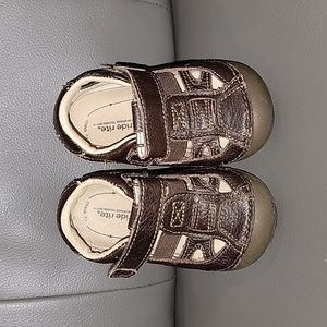 Stride Rite Baby Boy Sandal, 5W, Brown
